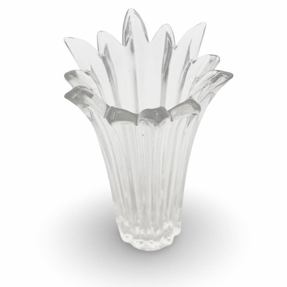 Vintage Mikasa Florita Lead Crystal Bud Vase 6.5" Germany SN054/617 Wedding Gift